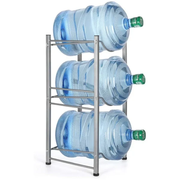 3-layer kettle rack, 5-gallon detachable water bottle rack, suitable for kitchen and office use