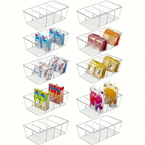 18-piece 18-Piece BPA-Free Airtight Food Storage Containers with Labels and Markers: - Image 3